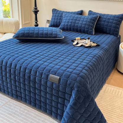 BowLift | Modern Soft Throw Blanket with Square Texture – Stylish Fluffy Bed & Sofa Cover