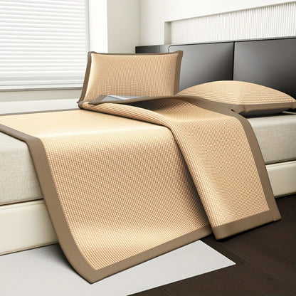 LZINA™ | AeroCool Cooling Mattress Protector – Breathable Ice Silk Bed Cover for Hot Sleepers
