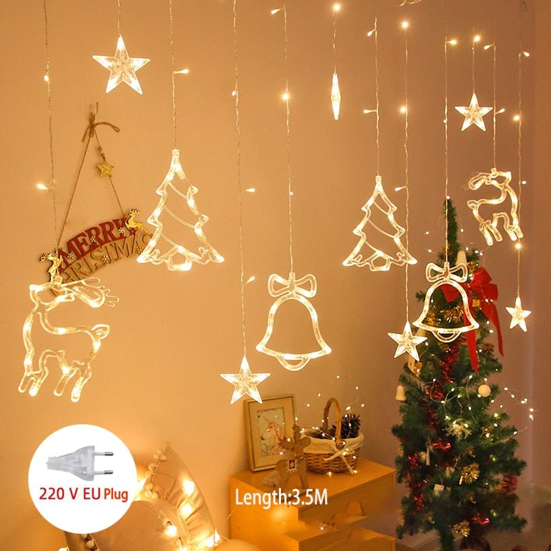 BowLift Heart-Shaped Fairy Light String