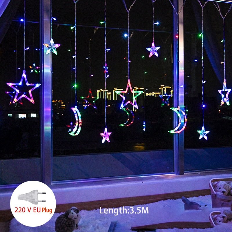 BowLift Heart-Shaped Fairy Light String