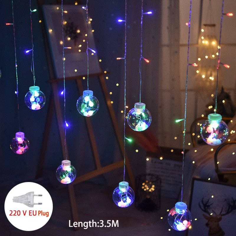 BowLift Heart-Shaped Fairy Light String