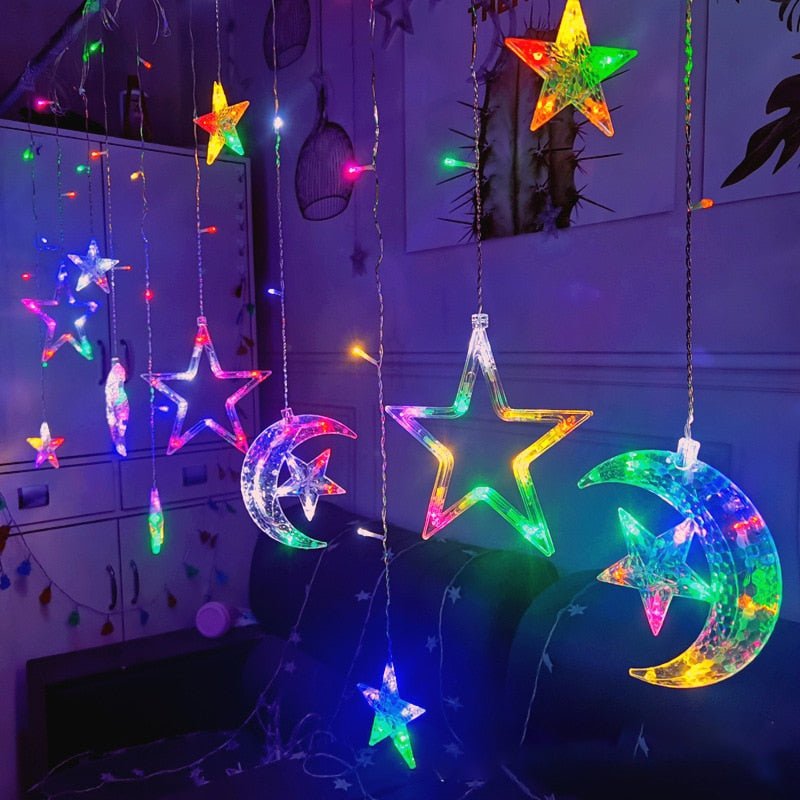 BowLift Heart-Shaped Fairy Light String