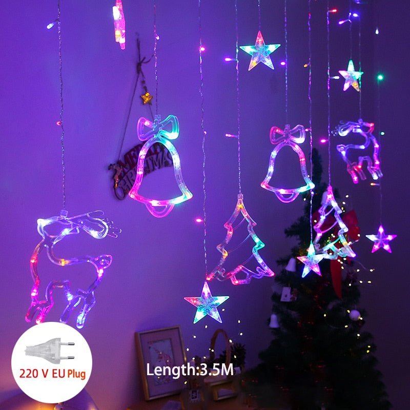 BowLift Heart-Shaped Fairy Light String