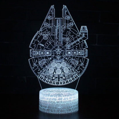 BowLift 3D Lamp: Star Wars Millennium Falcon Edition