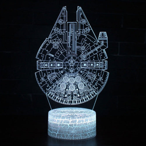 BowLift 3D Lamp: Star Wars Millennium Falcon Edition