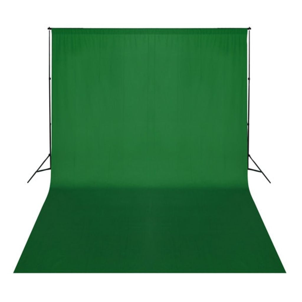 LZINA™ | Green Background 500 x 300 cm. Chroma Key