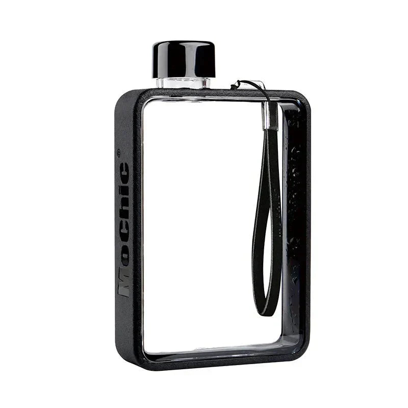LZINA™ | Flat transparent water bottle