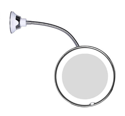 BowLift | FlexibleMirror – LED magnifying mirror with goose neck