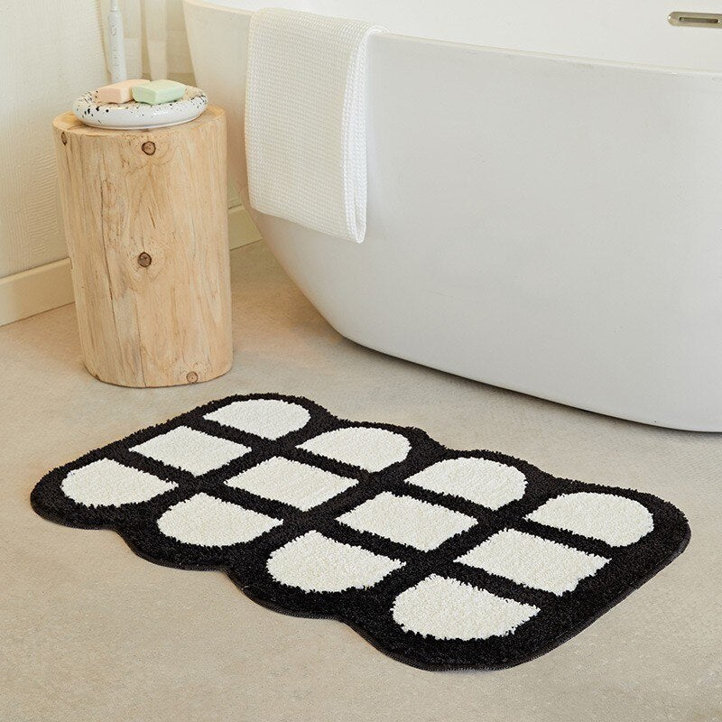 BowLift | Fluffy Chessboard Carpet