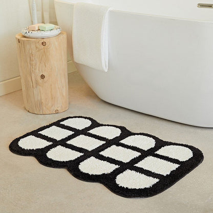 BowLift | Fluffy Chessboard Carpet
