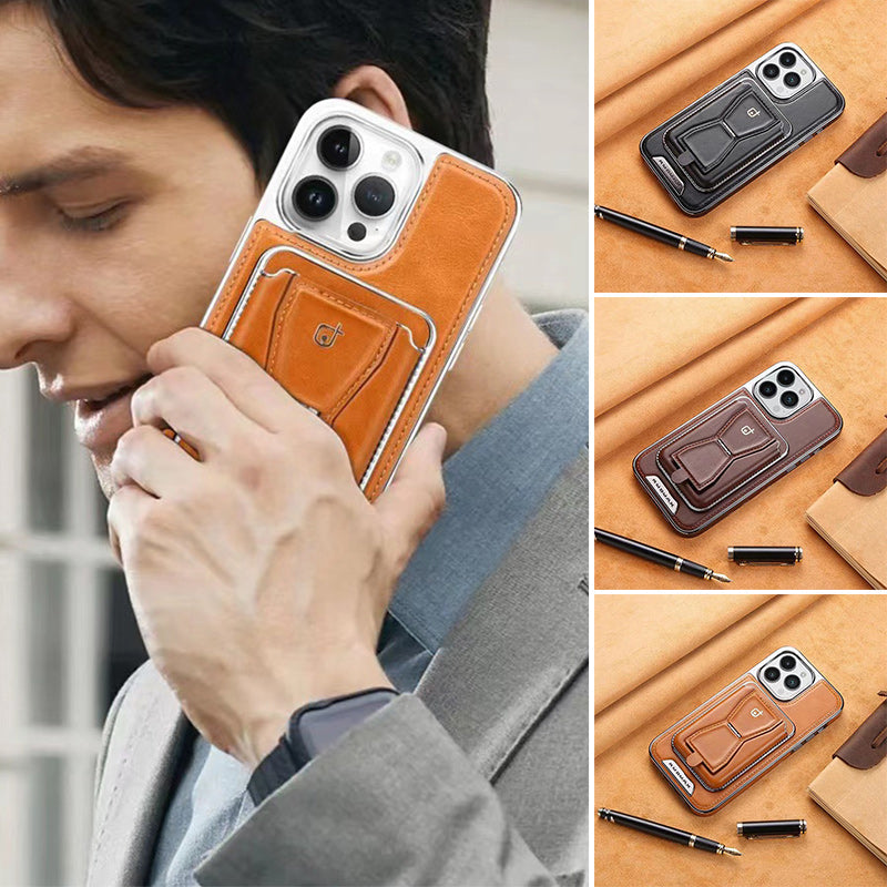 LZINA™ | Luxurious Leather Magnetic Phone Case