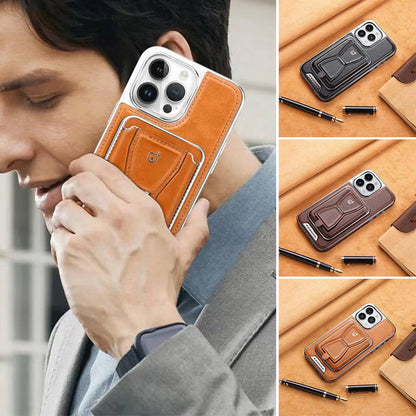 LZINA™ | Luxurious Leather Magnetic Phone Case
