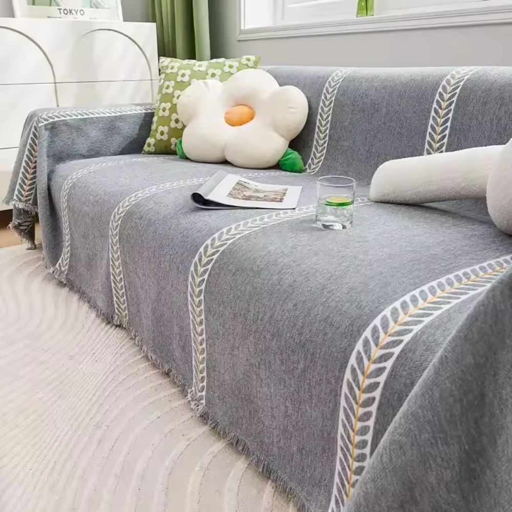BowLift | Flourish Leaf Sofa Cover