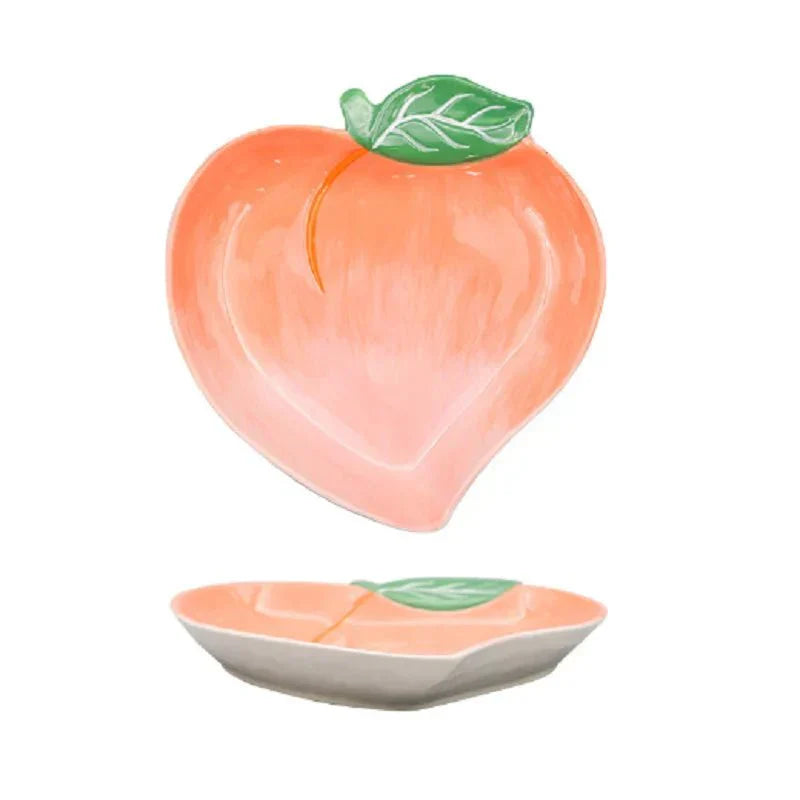 BowLift | Vegetable Shapes Ceramic Salad Plate