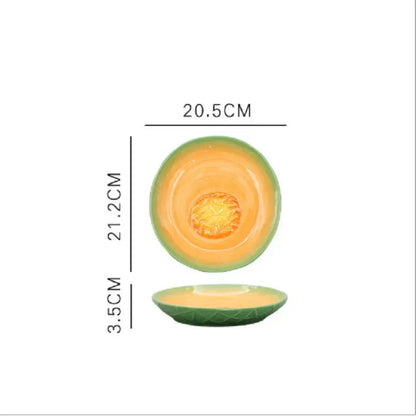 BowLift | Vegetable Shapes Ceramic Salad Plate