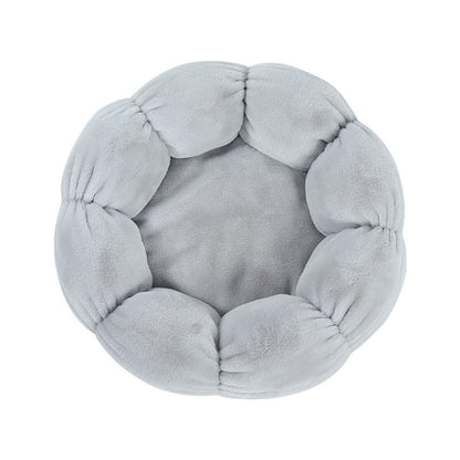 BowLift | Deep Sleep Flower Shape Cat Bed