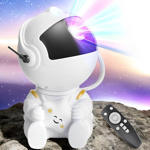 LZINA™ | Astronaut Galaxy Projector LED Night Light
