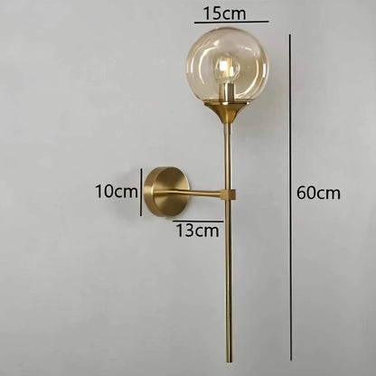 BowLift – Scandinavian Modern Glass Wall Lamp