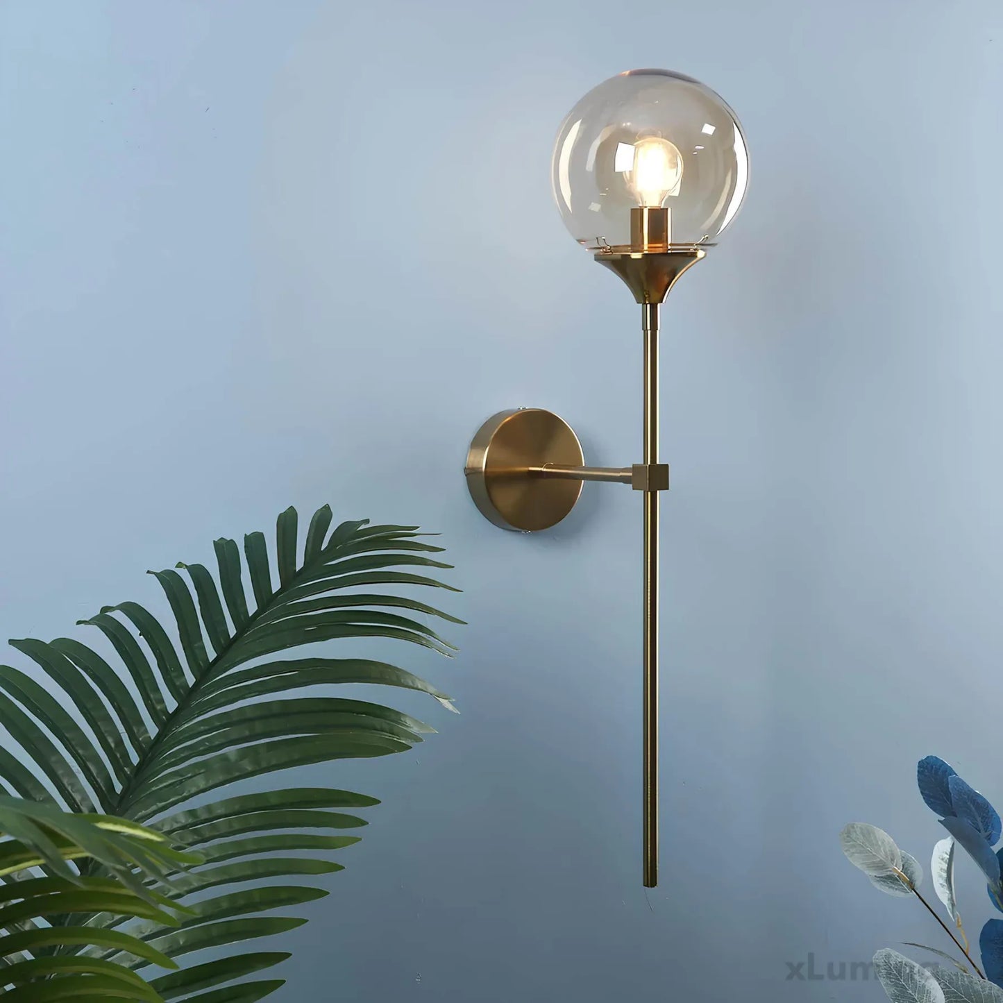 BowLift – Scandinavian Modern Glass Wall Lamp