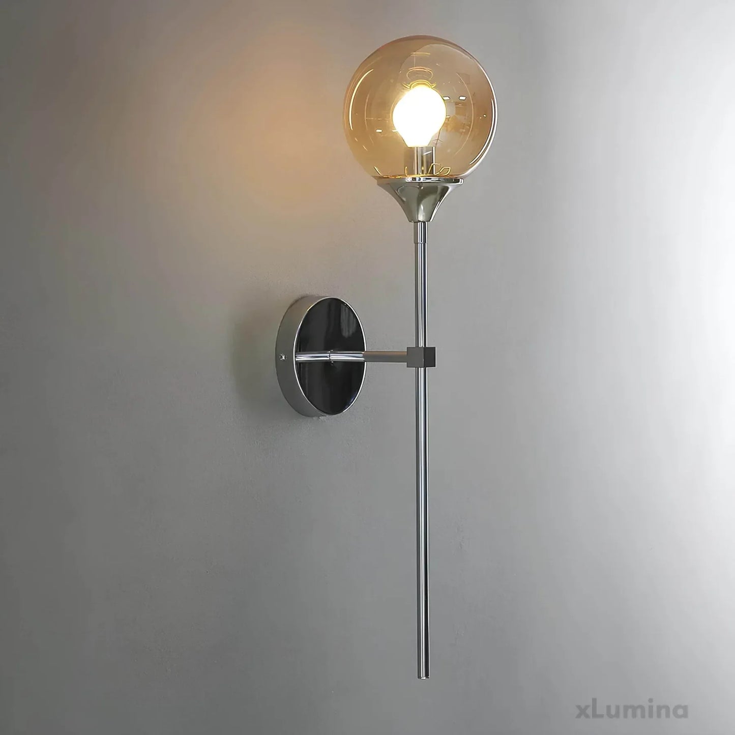 BowLift – Scandinavian Modern Glass Wall Lamp
