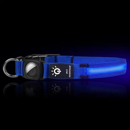 GlowGuard • AirTag Dog Collar