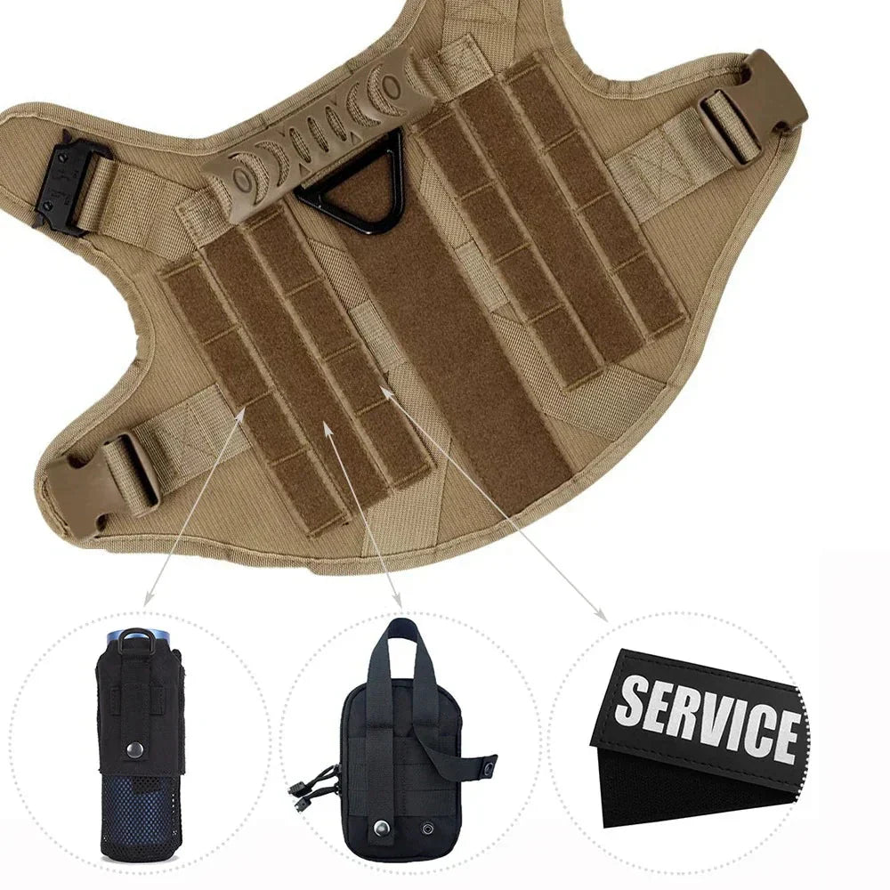 BowLift | Guardian K9 – Adjustable Dog Training Harness with Control Handle