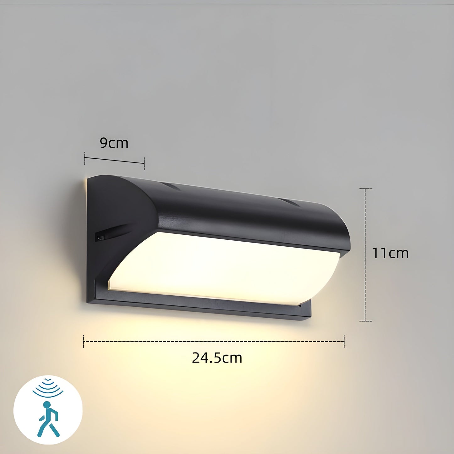 LZINA™ | LED Outdoor Motion Sensor Waterproof Wall Lamp