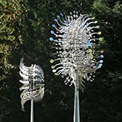 BowLift | Unique and magical windmill made of metal | Magical kinetic metal sculpture