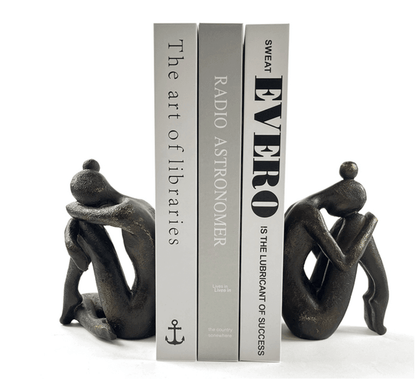 LZINA™ | Human-shaped resin bookends set