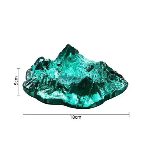 BowLift | Ice Style Mountain Glass Ashtray Decoration