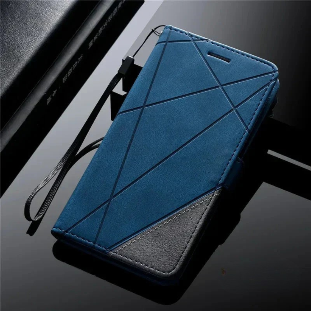 LZINA™ | Leather Wallet Flip Phone Case