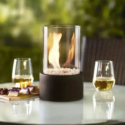 BowLift Portable Table Fire Lantern – Sleek, Trendy Ambience on Any Surface | GlowLuxe