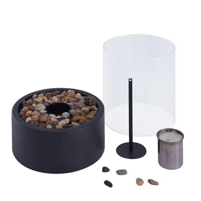 BowLift Portable Table Fire Lantern – Sleek, Trendy Ambience on Any Surface | GlowLuxe