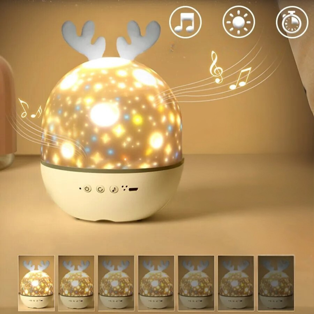 LZINA™ | Night Light Star Projector for Kids Bedroom