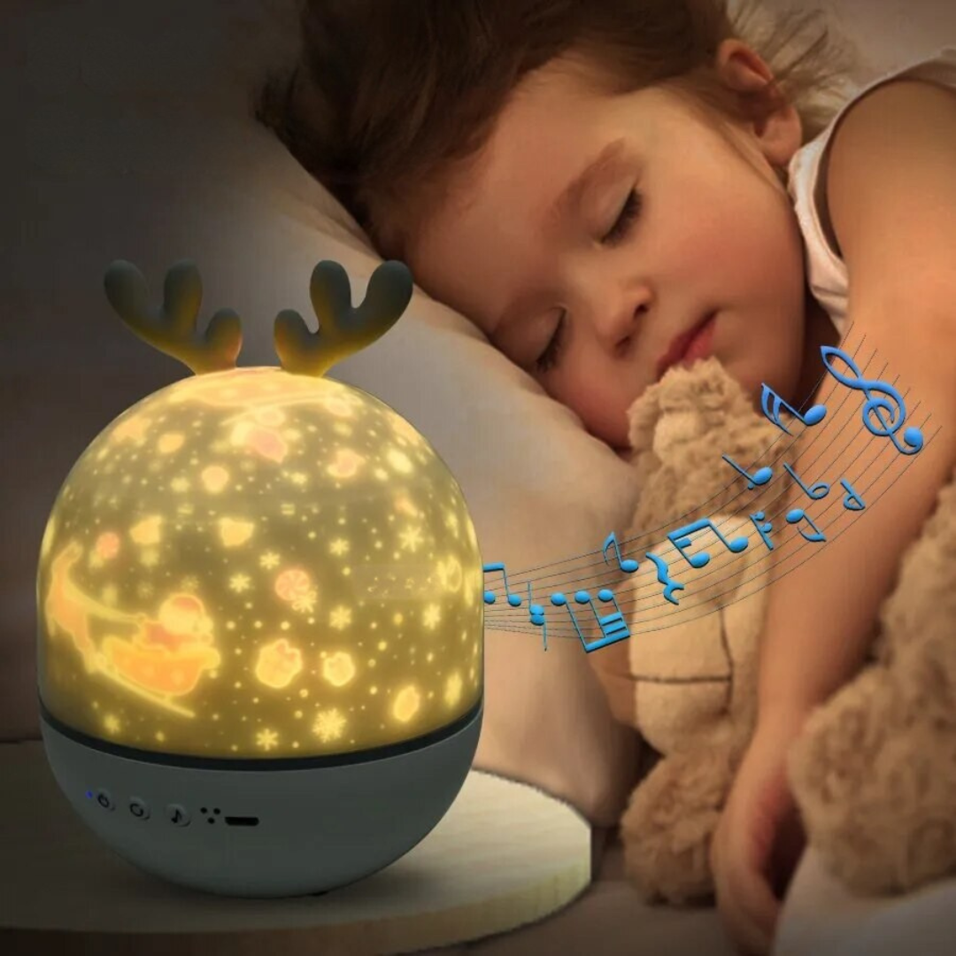 LZINA™ | Night Light Star Projector for Kids Bedroom