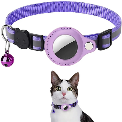 BowLift | Cat Collar With Bell And GPS Tracker Holder