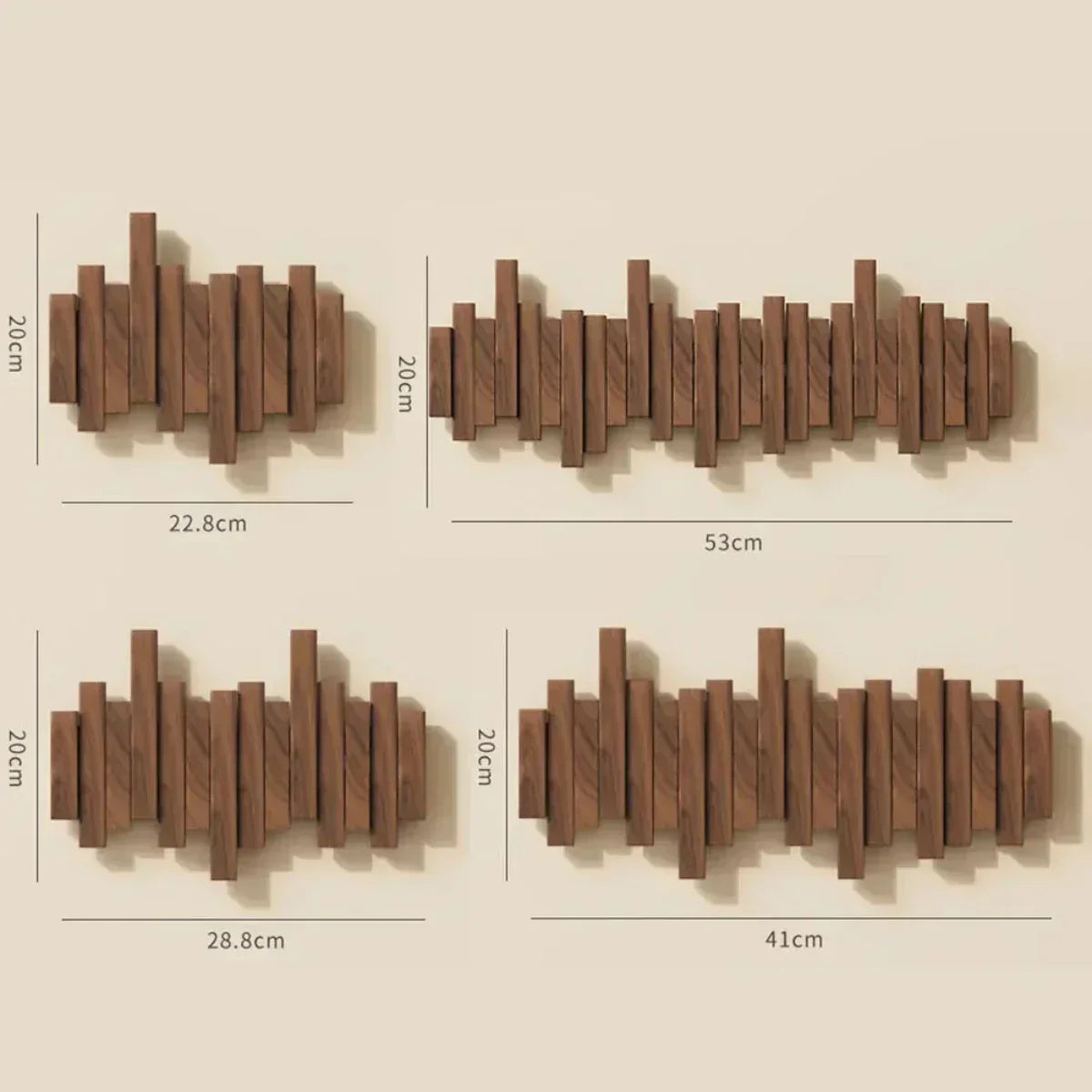 BowLift | Wall coat rack made of wood piano – Practical and elegant for organizing your entryway