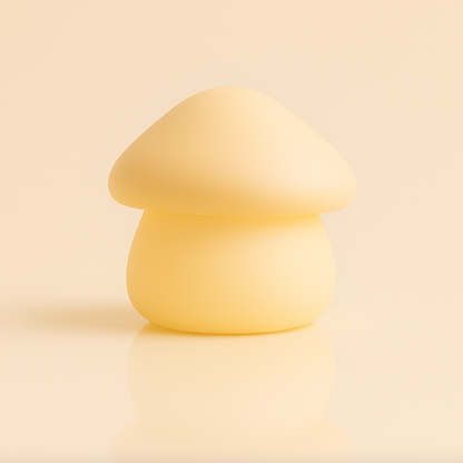 LZINA™ | Paddie Mushroom Night Light – Soft Silicone Lamp for Kids