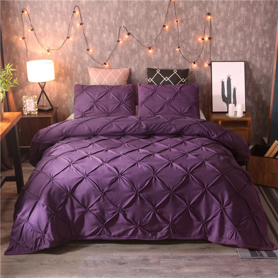 BowLift | Cotton Beddings Set Tufted Comfort Design