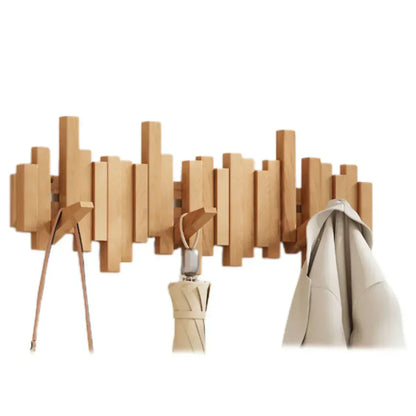 BowLift | Wall coat rack made of wood piano – Practical and elegant for organizing your entryway