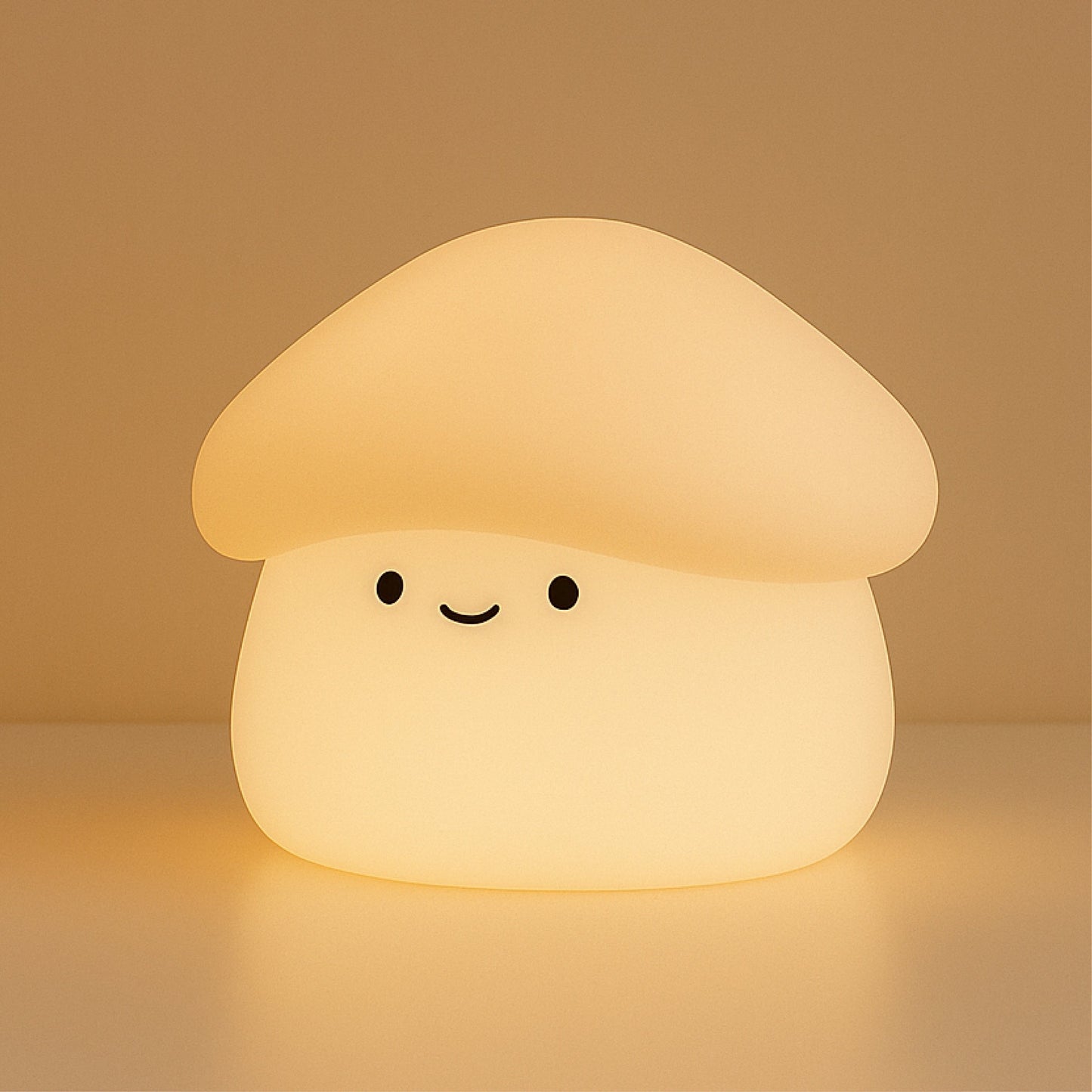 LZINA™ | Paddie Mushroom Night Light – Soft Silicone Lamp for Kids