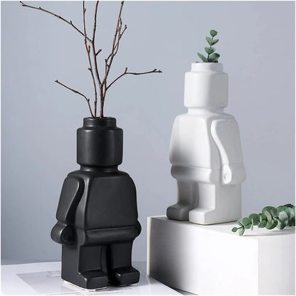 LZINA™ | Lego-Vase made of ceramic