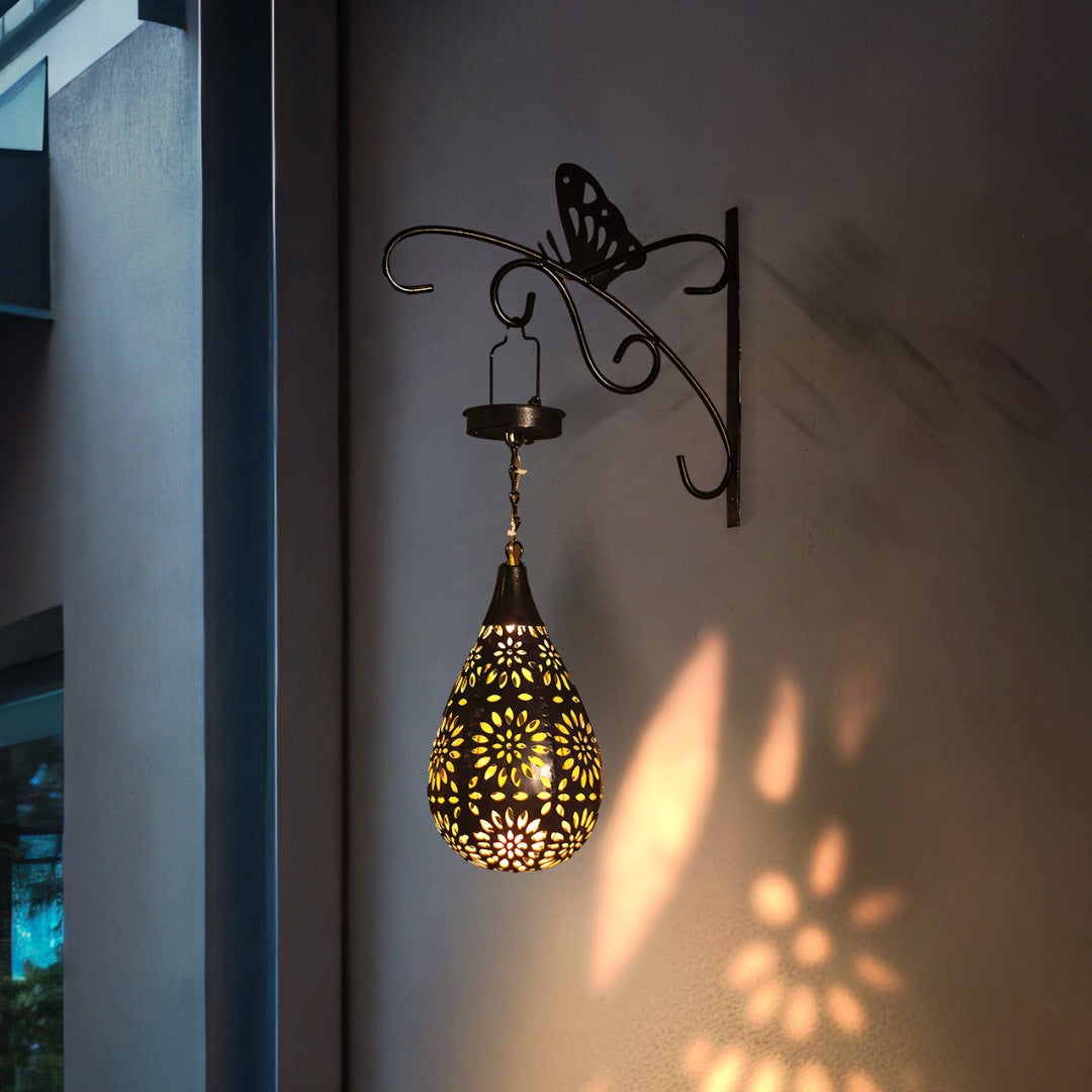 LZINA™ | Garden Hanging Lamp | Stylish Outdoor Lighting with Solar Power
