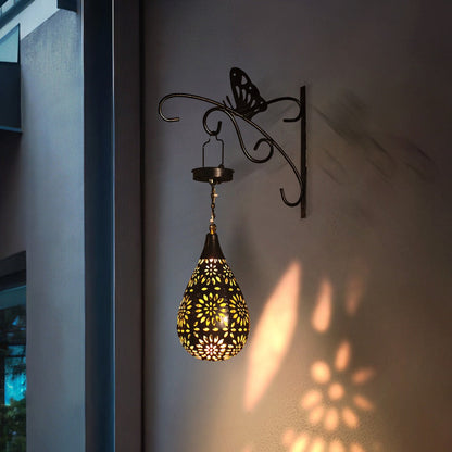 LZINA™ | Garden Hanging Lamp | Stylish Outdoor Lighting with Solar Power