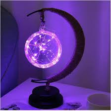 LZINA™ | LED Lunar Lamp - Enchanted Moon Night Light for Bedroom, Nursery & Home Decor