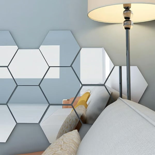 BowLift | Flexible Mirror Sheets | Shatterproof PET Wall Mirror | Peel & Stick Design | Lightweight & Safe