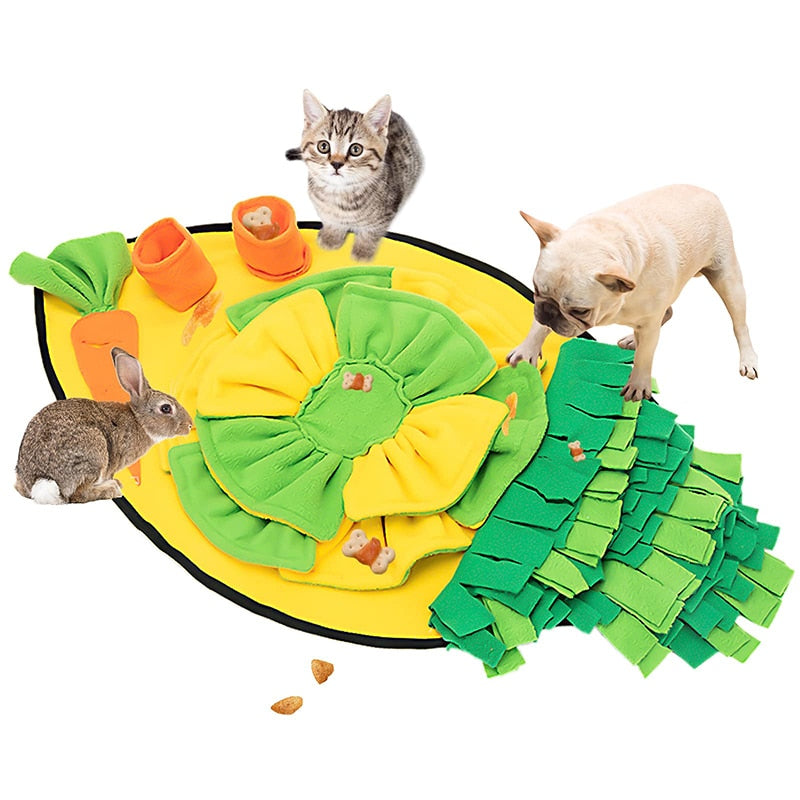 Interactive Snuffle Mat for Dogs - HuntPlay Bowlift