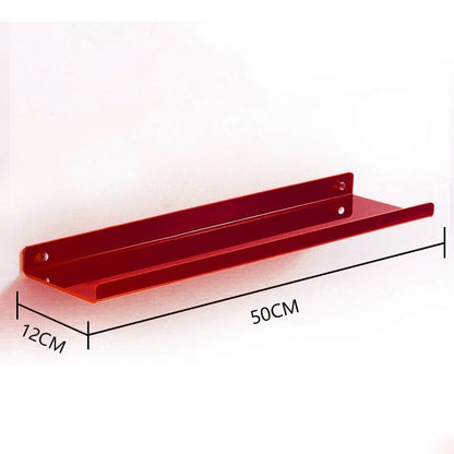BowLift | Invisible colored wall-mounted floating shelves