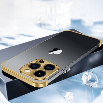 Ultra-Thin Metal Phone Case | Slim and Sturdy | Shockproof Protection for iPhone and Android | Bowlift
