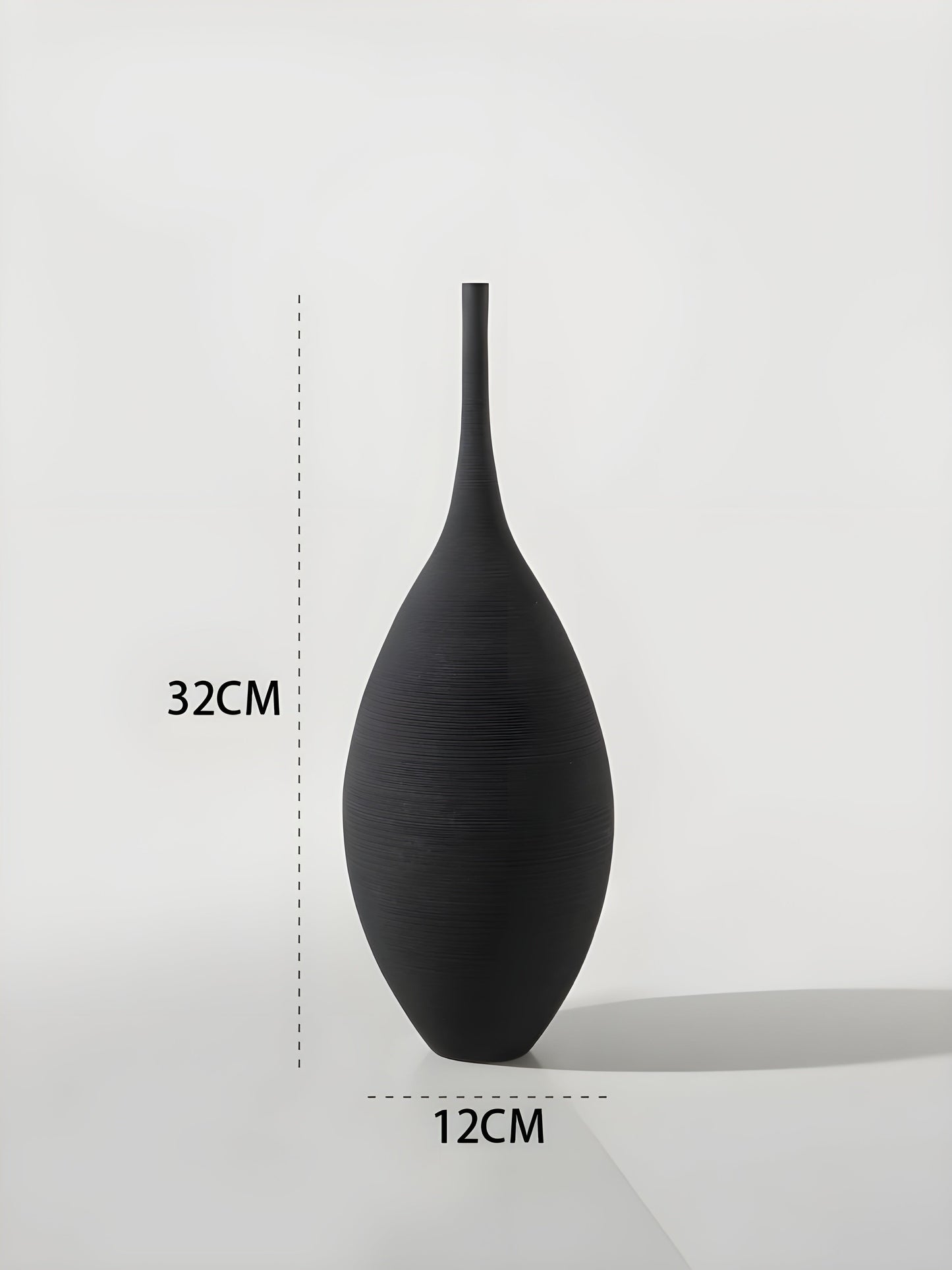 LZINA™ | Minimalistic Handcrafted Ceramic Zen Vase